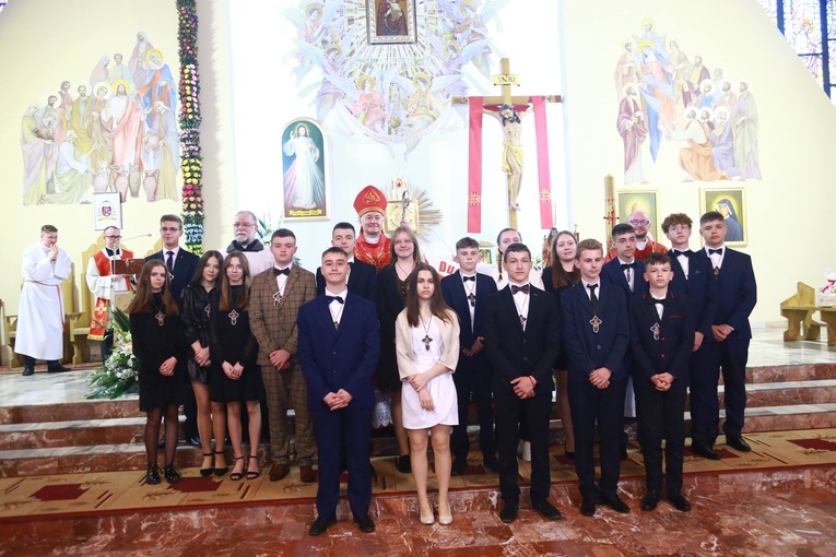 Bierzmowanie w Kąclowej