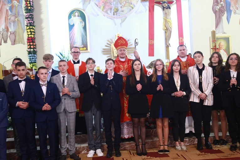 Bierzmowanie w Kąclowej