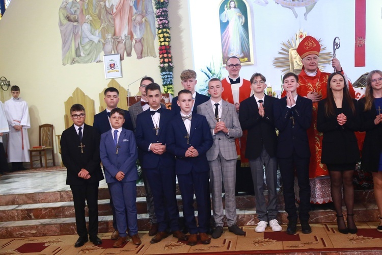 Bierzmowanie w Kąclowej