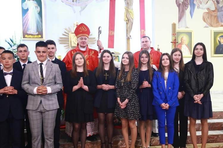 Bierzmowanie w Kąclowej