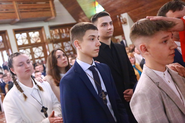 Bierzmowanie w Kąclowej