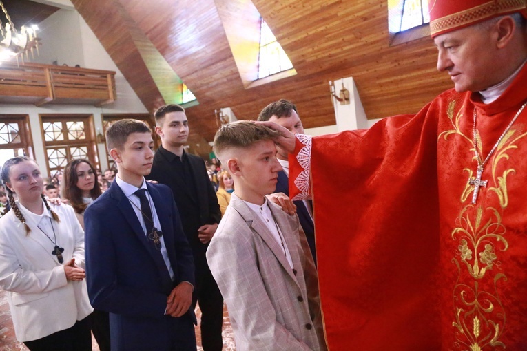 Bierzmowanie w Kąclowej