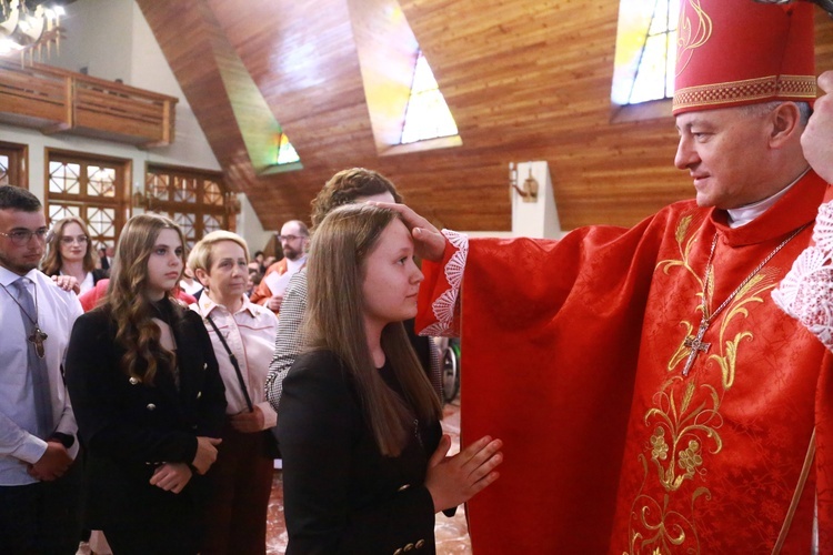 Bierzmowanie w Kąclowej