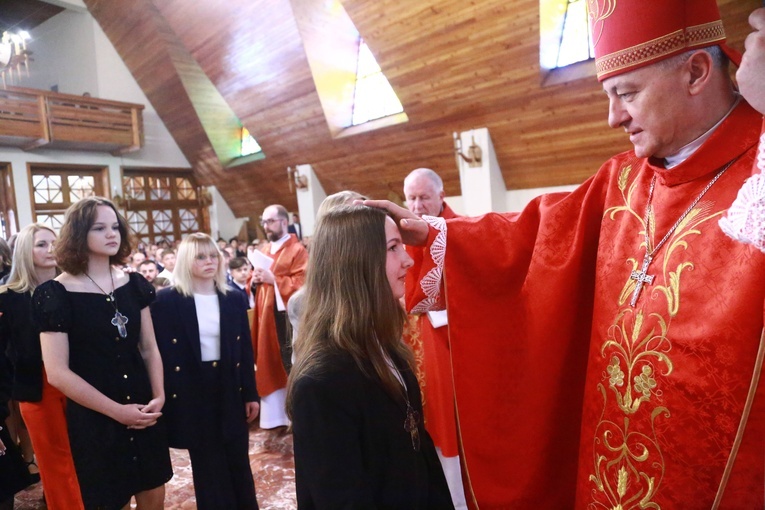 Bierzmowanie w Kąclowej