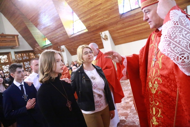 Bierzmowanie w Kąclowej