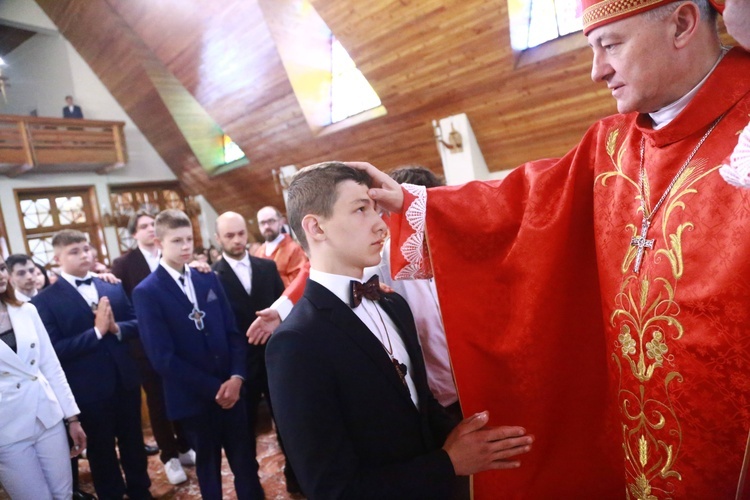 Bierzmowanie w Kąclowej
