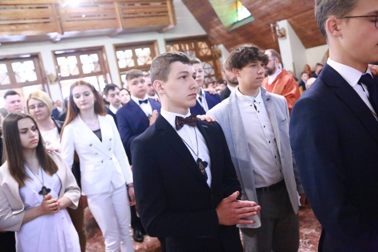 Bierzmowanie w Kąclowej