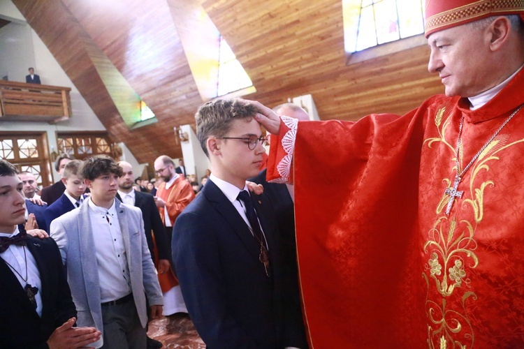 Bierzmowanie w Kąclowej