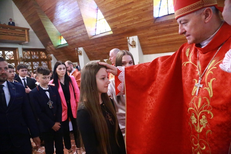 Bierzmowanie w Kąclowej