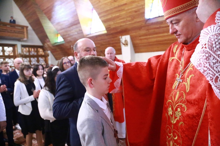 Bierzmowanie w Kąclowej