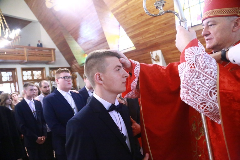 Bierzmowanie w Kąclowej