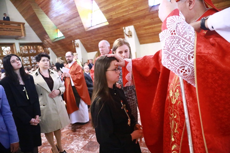 Bierzmowanie w Kąclowej