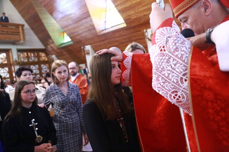 Bierzmowanie w Kąclowej