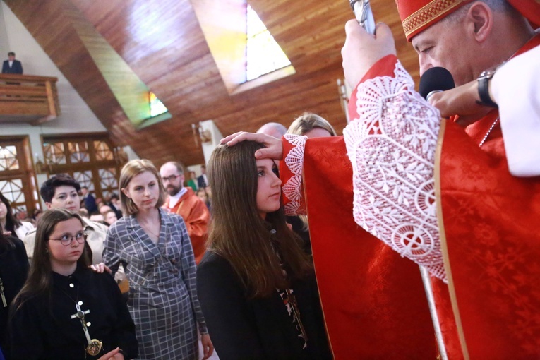 Bierzmowanie w Kąclowej