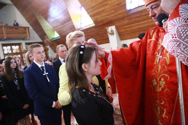 Bierzmowanie w Kąclowej