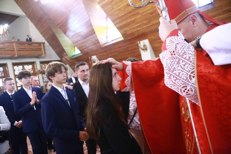 Bierzmowanie w Kąclowej