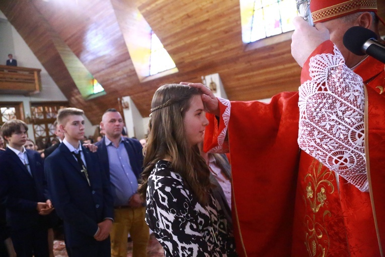 Bierzmowanie w Kąclowej