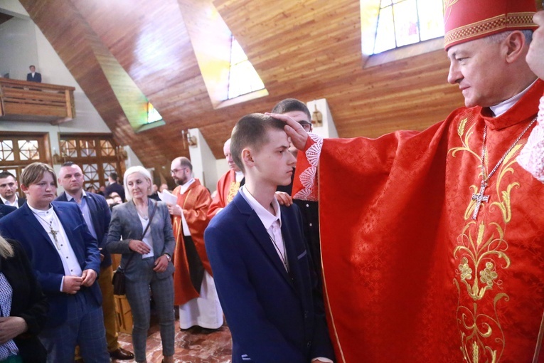 Bierzmowanie w Kąclowej