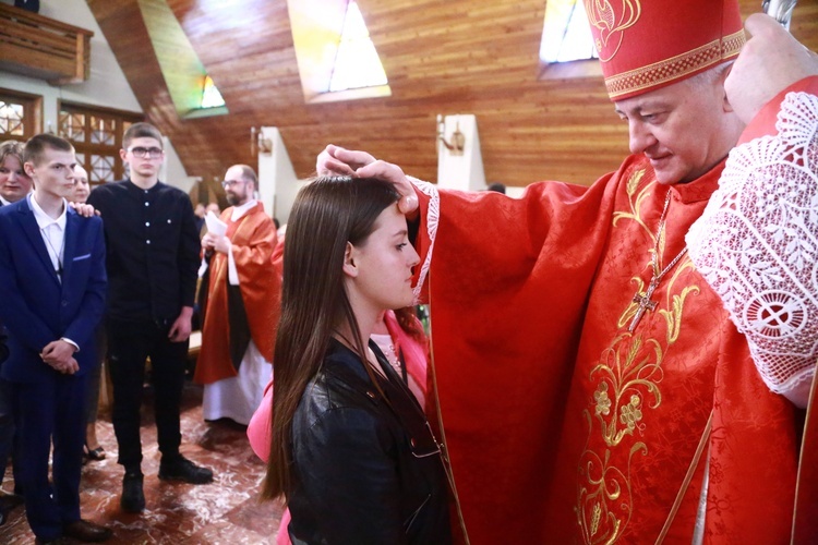 Bierzmowanie w Kąclowej