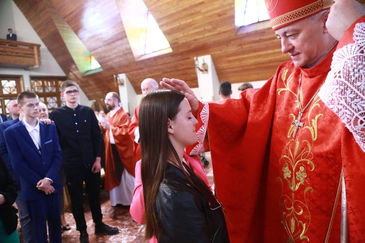 Bierzmowanie w Kąclowej