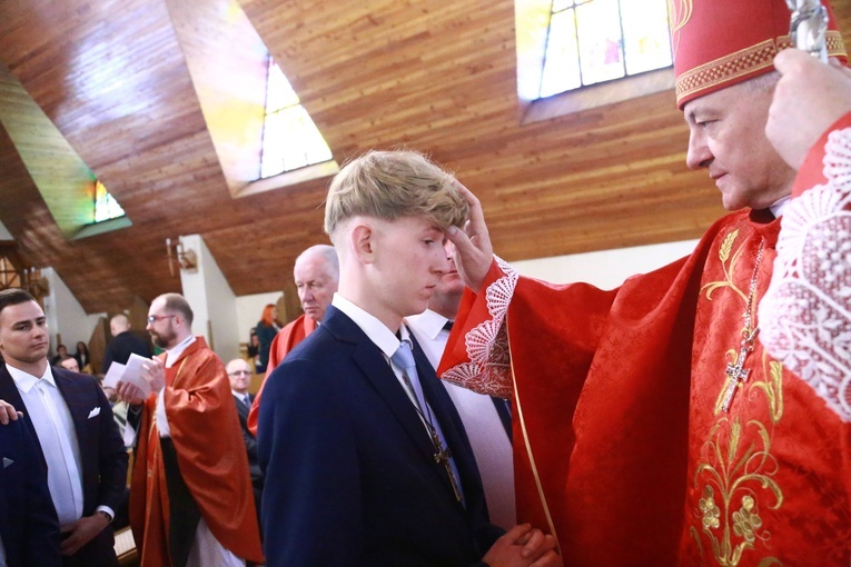 Bierzmowanie w Kąclowej