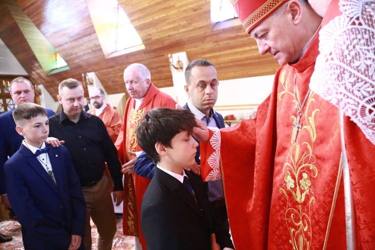 Bierzmowanie w Kąclowej