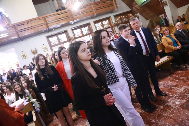 Bierzmowanie w Kąclowej