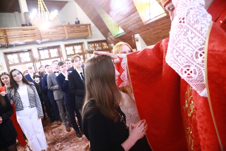 Bierzmowanie w Kąclowej