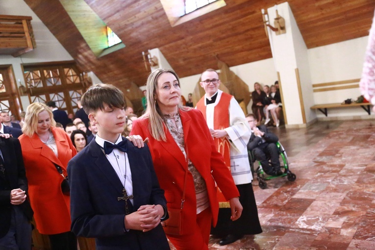 Bierzmowanie w Kąclowej