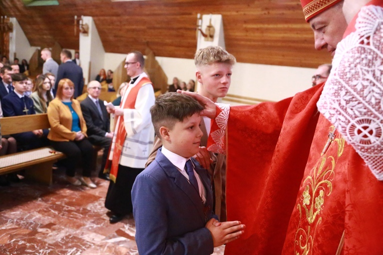 Bierzmowanie w Kąclowej