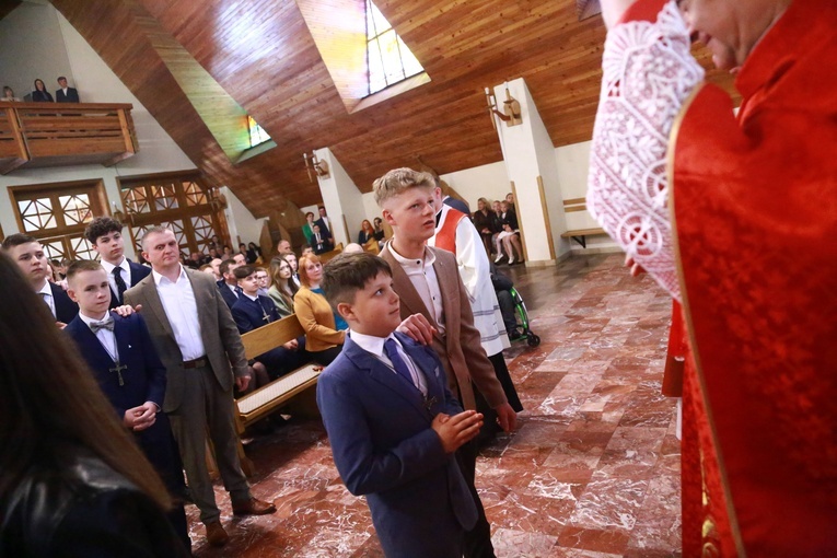 Bierzmowanie w Kąclowej