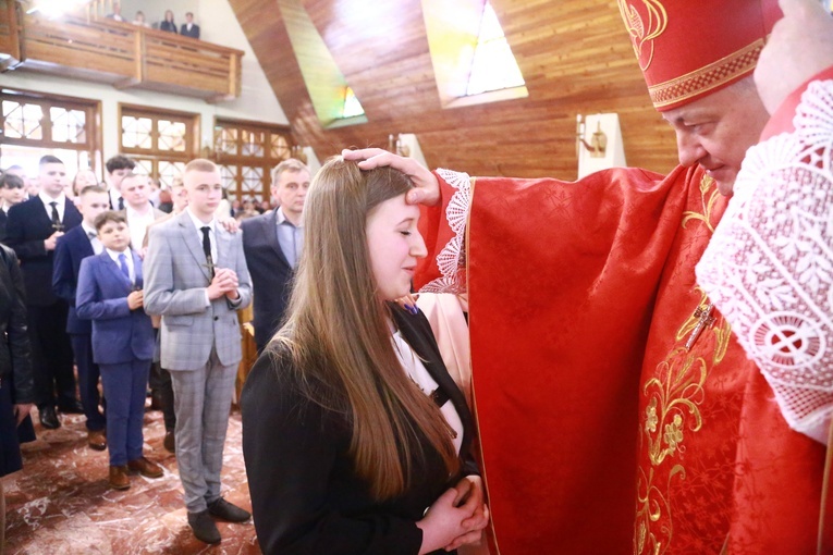 Bierzmowanie w Kąclowej