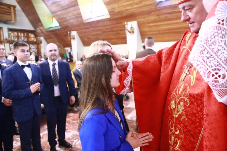 Bierzmowanie w Kąclowej