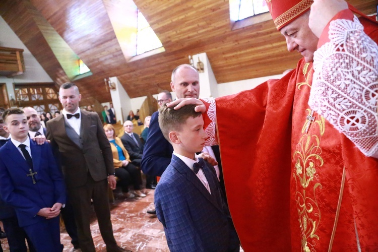 Bierzmowanie w Kąclowej