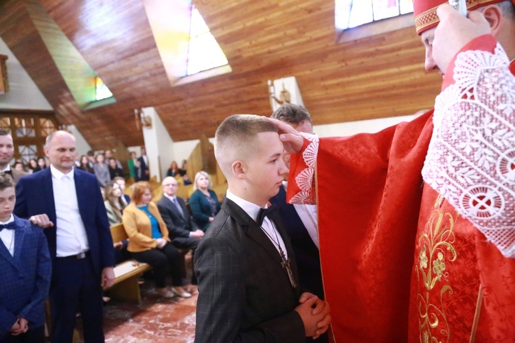 Bierzmowanie w Kąclowej