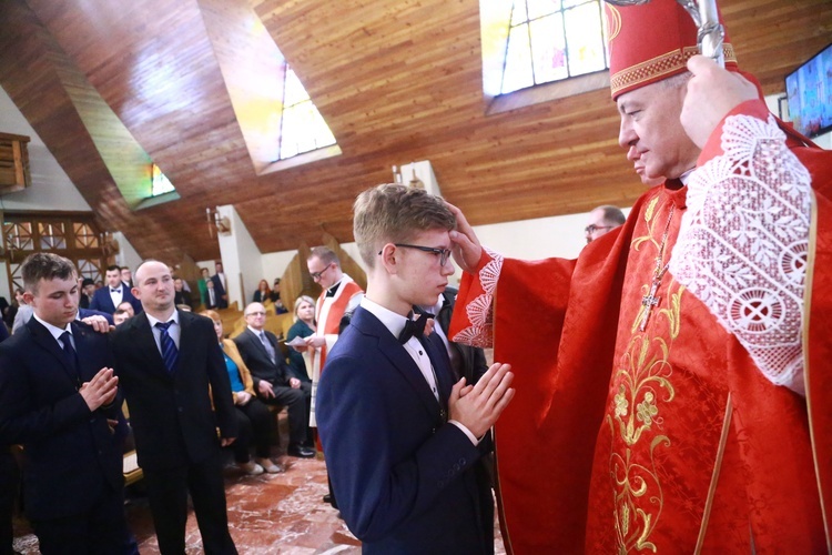 Bierzmowanie w Kąclowej