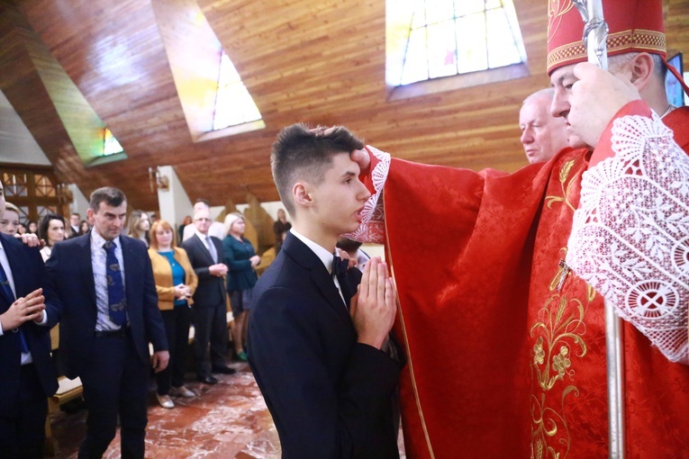 Bierzmowanie w Kąclowej