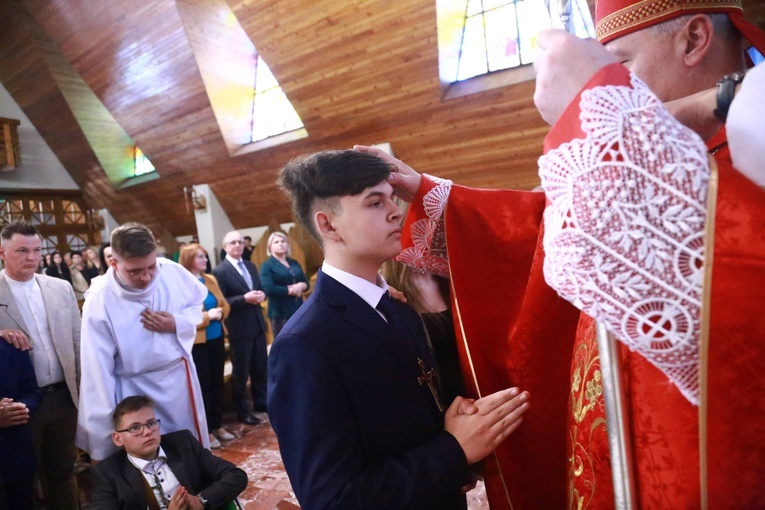 Bierzmowanie w Kąclowej