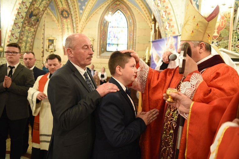 Bierzmowanie w Lubczy