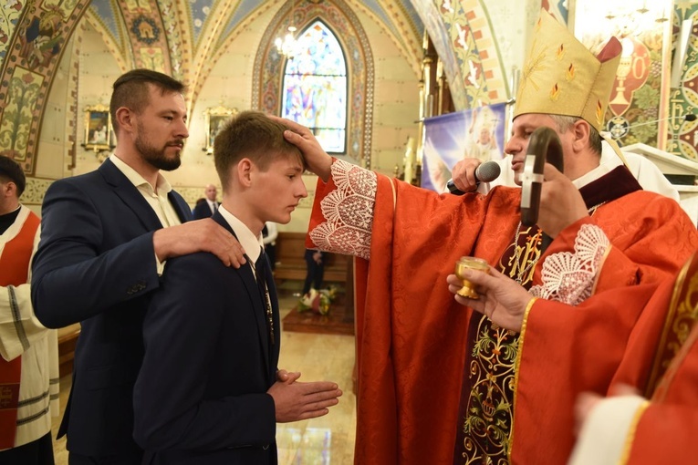 Bierzmowanie w Lubczy