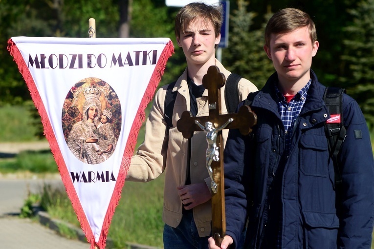 Pielgrzymka ósmoklasistów do Gietrzwałdu