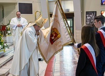 Sztandar dla szkoły katolickiej w Słupsku