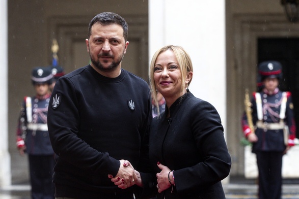 Włoska premier Meloni: będziemy dalej udzielać wsparcia Ukrainie, także militarnego