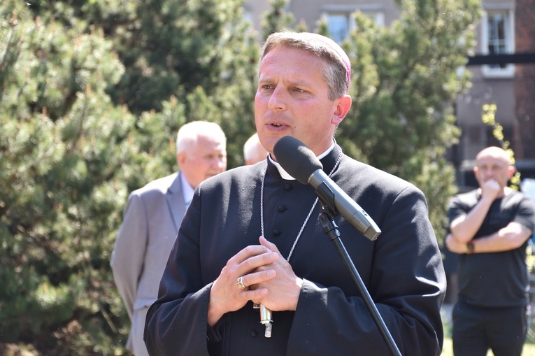 Nadanie imienia skwerowi ks. inf. Stanisława Bogdanowicza