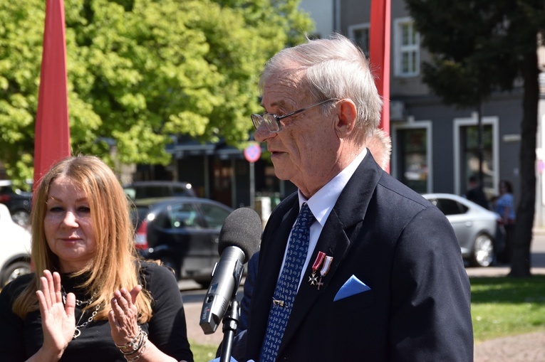 Nadanie imienia skwerowi ks. inf. Stanisława Bogdanowicza