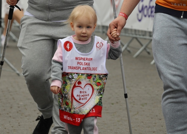 Zosia z Wrześni, najmłodsza uczestniczka po przeszczepie. 