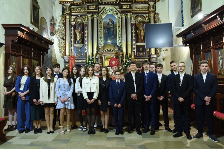 Bierzmowanie u św. Elżbiety w Starym Sączu