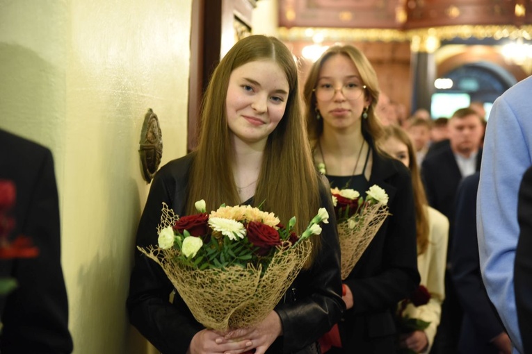 Bierzmowanie u św. Elżbiety w Starym Sączu