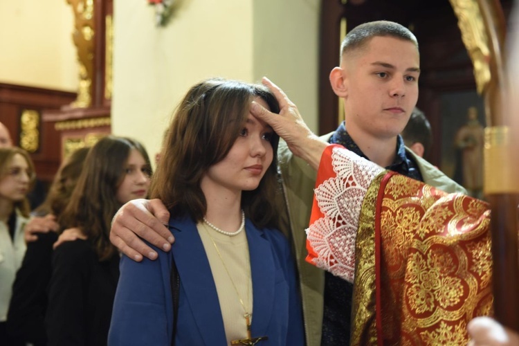 Bierzmowanie u św. Elżbiety w Starym Sączu