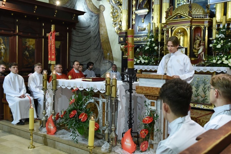 Bierzmowanie u św. Elżbiety w Starym Sączu